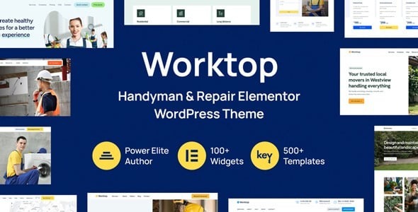 Worktop – Handyman & Repair Elementor WordPress Theme 1.2.1