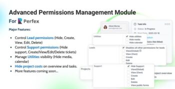 Advanced Permissions Management Module for Perfex CRM 1.0.5