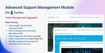 Advanced Support Management Module for Perfex CRM 1.1.0