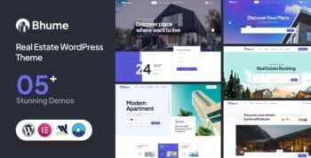 Bhume – Real Estate WordPress Theme 1.0.7