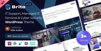 Brito – IT Services & Cyber Security Solutions Elementor WordPress Theme 1.4