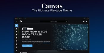 Canvas – The Ultimate Playtube Theme 1.3.0