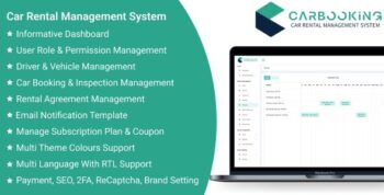 Car Booking SaaS – Car Rental Management System 1.4