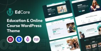EdCare – Education & Online Course WordPress Theme 1.0.3