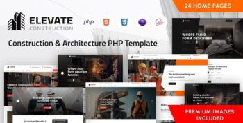Elevate – Construction & Renovation PHP Template 1.01