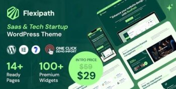 Flexipath - Startup & SaaS WordPress Theme