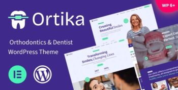Ortika – Dentist & Orthodontics WordPress Theme 1.0.1