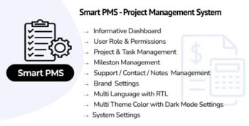Smart PMS – Project Managment System 1.7