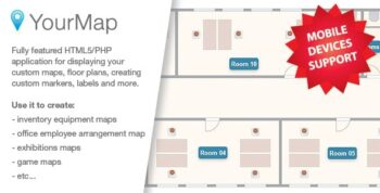 YourMap – customizable maps with back-end panel 1.13