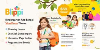 Blippi – Children Kindergarten WordPress Theme 1.0.1