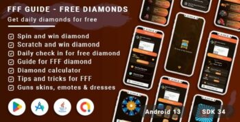 FFF Guide – Free Diamonds(Android 13 + SDK 34)