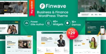 Finwave – Business and Finance WordPress Theme 1.1.1