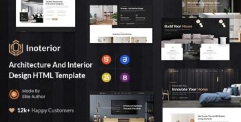 Inoterior – Architecture & Interior Designer Html5 Template 6.2