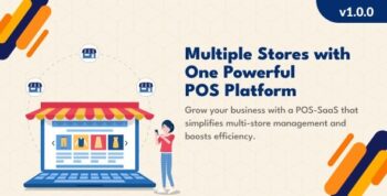 POS Saas for Multi Store / Outlets – Built on Laravel + React JS 2.0.0