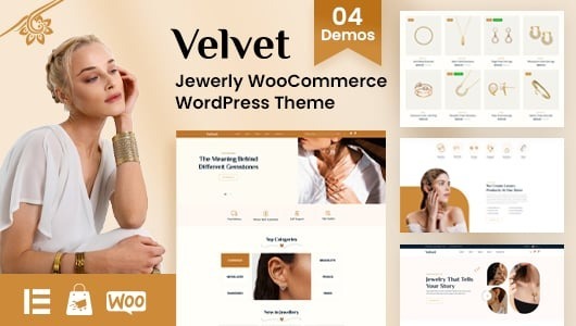Velvet – Jewelry Store WooCommerce WordPress Theme 1.0.2