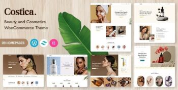 Costica – Skincare & Cosmetics Shop WordPress Theme 1.0.1