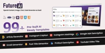 Future Ai – OpenAI Content, Image, Chat, Code Generator as SaaS 2.2