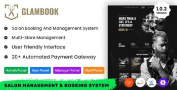 GlamBook – Salon Management & Booking System 1.0.3