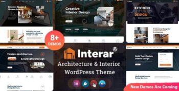 Interar – Interior & Architecture WordPress Theme 2.0