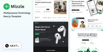 Mizzle - NextJs Technology and Corporate Template