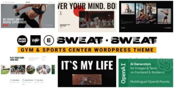Sweat – Gym & Sports Center WordPress Theme 1.1