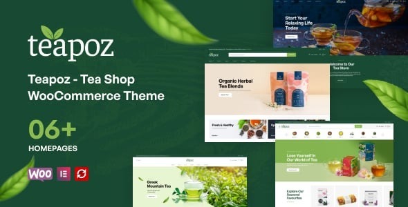 Teapoz – Tea Shop WooCommerce Theme 1.2.5