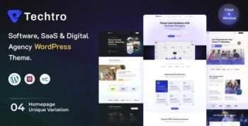 Techtro - Software & Digital Agency WordPress Theme