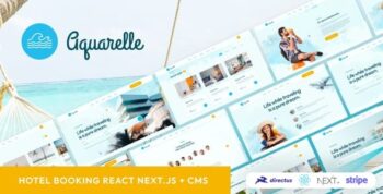 Aquarelle – Hotel Booking NextJs Directus CMS Template