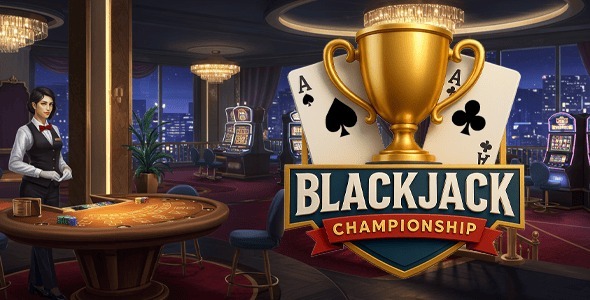 Blackjack Championship – HTML Game – Construct 3 – C3P