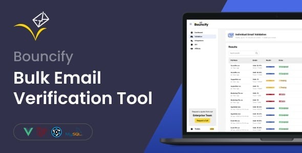 Bouncify | Bulk Email Verification & Lead Management Platform (SaaS) 1.2.5
