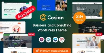 Cosion – Business Consulting WordPress Theme