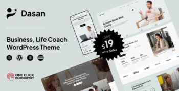 Dasan – Business, Life Coach & Mentor WordPress Theme 1.0.1