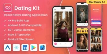 Dating Kit – React Native Expo Dating Mobile App Template 2.0