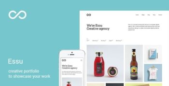 Essu – Simple Portfolio WordPress Theme for Freelancer, Web Designer & Agency 3.3.1