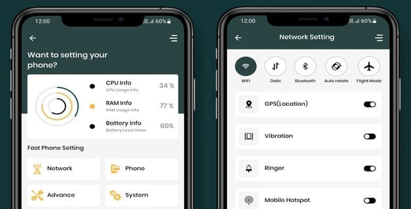Fast Phone Settings – Phone Settings – Quick Settings