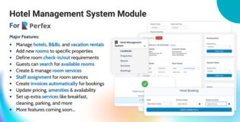 Hotel Management System Module for Perfex CRM 1.0.4