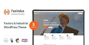 Industry & Factory WordPress Theme 5.1.0