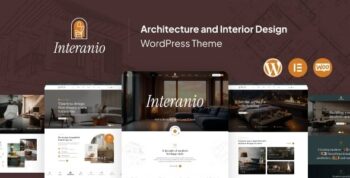 Interanio – Architecture and Interior Design WordPress Theme 1.0.3