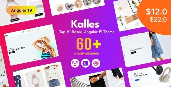 Kalles - Angular 19 eCommerce Template