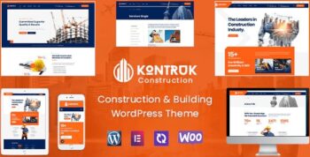 KonTruk – Construction & Building Elementor WordPress Theme 1.5.8