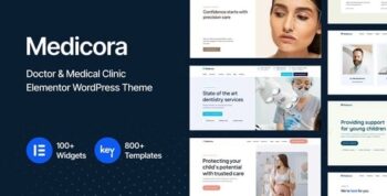 Medicora – Doctor & Medical Clinic Elementor WordPress Theme 1.3