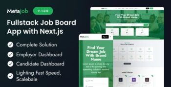 Metajob- Fullstack Job Board App with Nextjs