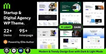 Mortar – Startup Digital Agency WordPress Theme