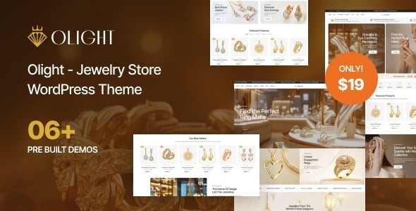 Olight - Jewelry Store WordPress Theme 1.1.1