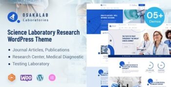 OsakaLab – Science Research & Laboratory WordPress Theme 1.2.0