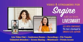 Sngine Video Chat and Streaming Add-on from LiveSmart 1.0.11