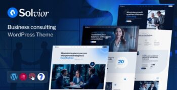 Solvior – Business Consulting WordPress Theme 1.1.5
