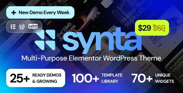 Synta – Multipurpose WordPress Theme 1.0.4