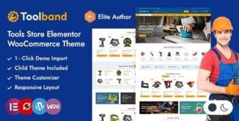 Toolband – Tools Store WordPress WooCommerce Theme