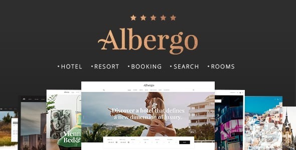 Albergo – Hotel and Accommodation Booking WordPress Theme 1.8